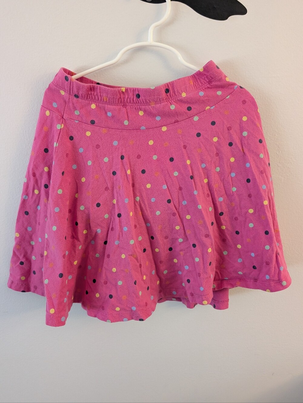 Lands' End Pink Polka Dot Skirt - Girls 7/8